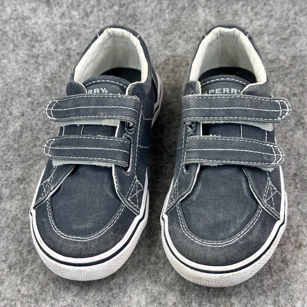 Sperry Top-Sider Halyard Toddler Boys Boat Shoes Size 11M Navy Slip On Casual